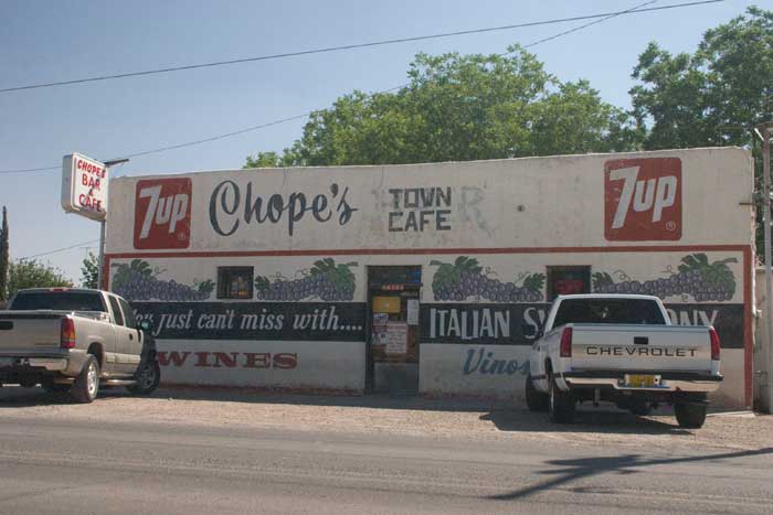 chopes bar la mesa new mexico
